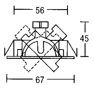 Светильник  потолочный врезной Brumberg iron - 1927.05