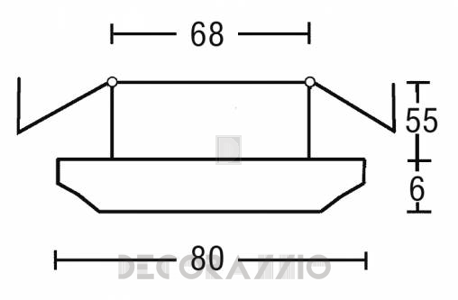 Светильник  потолочный врезной Brumberg with high degree of protection - 2162.25