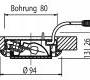 Светильник  потолочный врезной (Светильник точечный) Brumberg recessed spots for furnitures - 2450.02