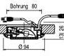 Светильник  потолочный врезной (Светильник точечный) Brumberg recessed spots for furnitures - 2452.05