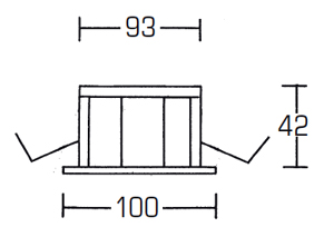 Светильник  потолочный/настенный врезной Brumberg loudspeaker - 3092.07