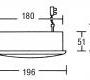 Светильник  потолочный/настенный врезной Brumberg loudspeaker - 3094.07