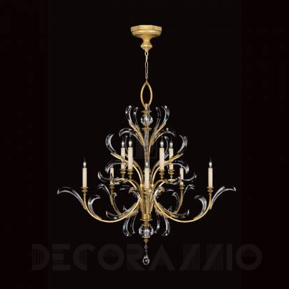 Светильник  потолочный подвесной (Люстра) Fine Art Lamps Beveled Arcs Gold - 760640