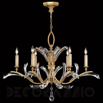 Светильник  потолочный подвесной (Люстра) Fine Art Lamps Beveled Arcs Gold - 761240