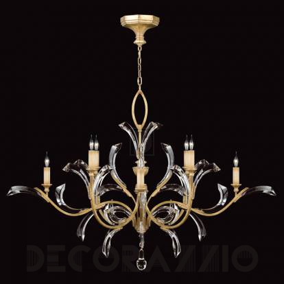 Светильник  потолочный подвесной (Люстра) Fine Art Lamps Beveled Arcs Gold - 761640