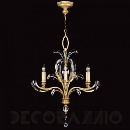 Светильник  потолочный подвесной (Люстра) Fine Art Lamps Beveled Arcs Gold - 762440