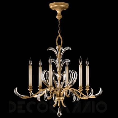 Светильник  потолочный подвесной (Люстра) Fine Art Lamps Beveled Arcs Gold - 762640