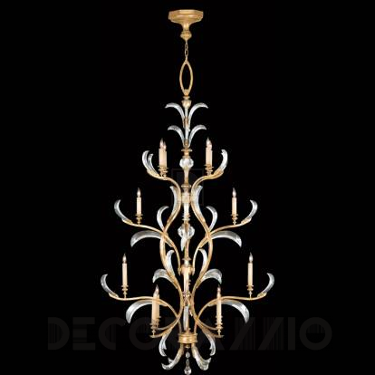 Светильник  потолочный подвесной (Люстра) Fine Art Lamps Beveled Arcs Gold - 762940