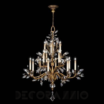 Светильник  потолочный подвесной (Люстра) Fine Art Lamps Crystal Laurel Gold - 773740