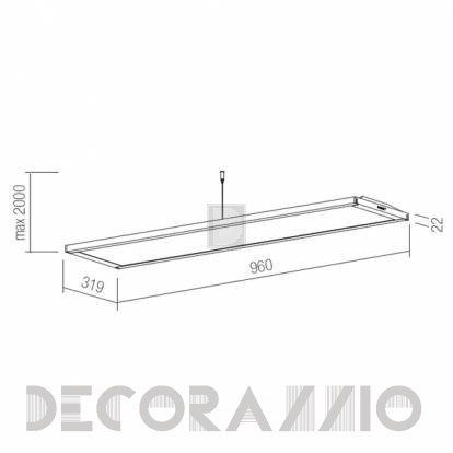 Светильник  потолочный шинная система Traddel MATRIX LED - 54284