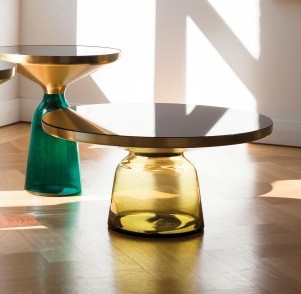 Кофейный, журнальный столик ClassiCon Bell Table Copper - B T Cr36