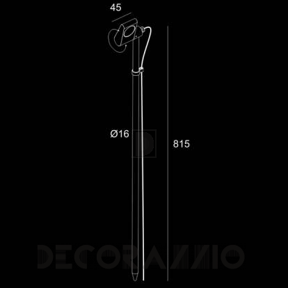 Светильник уличный напольный врезной (Светильник уличный) Delta Light Flip - 217 63 80 18102 A