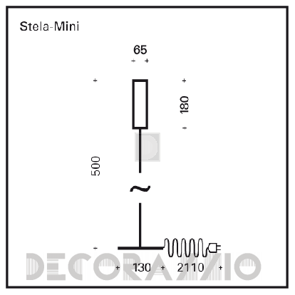 Светильник  настольный (Настольная лампа) Top Light Stela - 6-0750