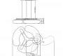 Светильник  потолочный подвесной (Люстра) Next Blade - 1037-00-4001