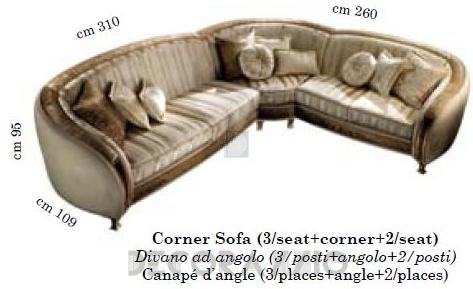 Диван модульный Arredo Classic Rossini - Rossini corner sofa