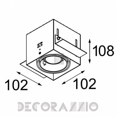 Светильник  потолочный врезной (Светильник точечный) Modular Mini-multiple﻿ - 10381502