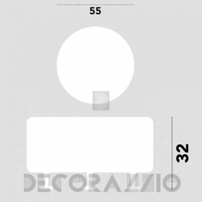 Светильник  напольный Modoluce ATOLLINO - ALIETP032D01001