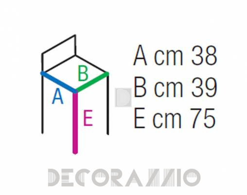 Стул барный Contral 326 MAR - 326 MAR