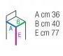 Стул барный Contral 652 0 - 652 0