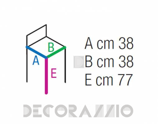 Стул барный Contral 660 BCO bianco - 660 BCO bianco