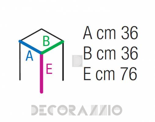 Стул барный Contral 661 BL nero - 661 BL nero