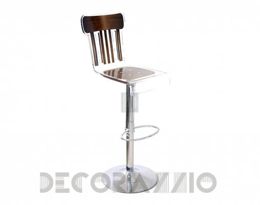 Стул барный Acrila Bistrot bar stool Brown wood - Bistrot bar stool Brown wood