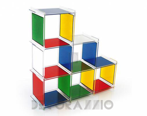 Стеллаж Acrila JCDC - JCDC shelves Bad haus 6 cubes