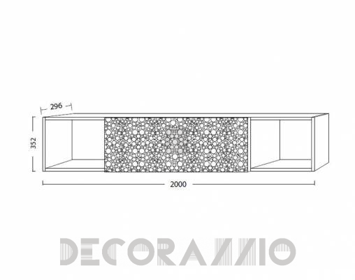 Полка навесная Lineas Taller NCEP200ALZAR - NCEP200ALZAR