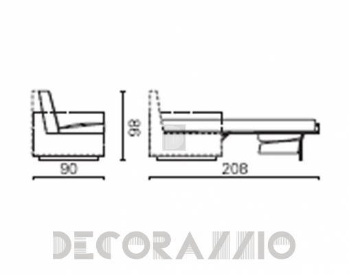 Диван Bk Italia 101633 - 101633