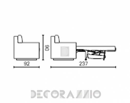 Диван Bk Italia 104003 - 104003