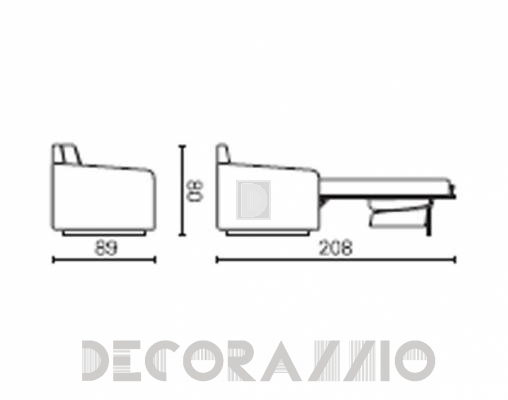 Диван Bk Italia 108603 - 108603