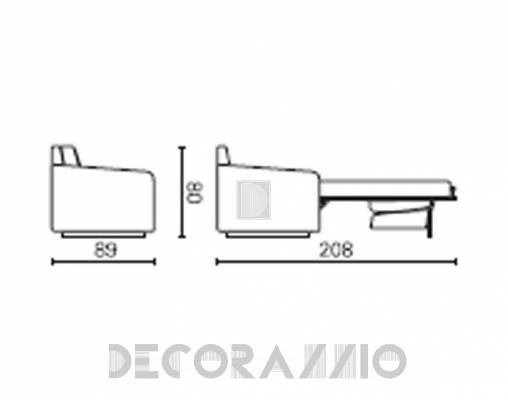 Диван Bk Italia 108604 - 108604