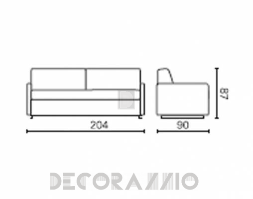 Диван Bk Italia 115001 - 115001