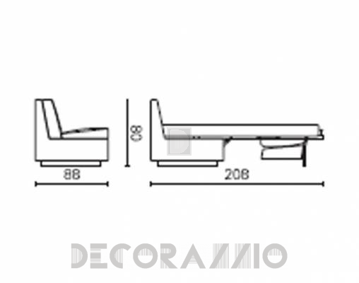 Диван Bk Italia 117003 - 117003