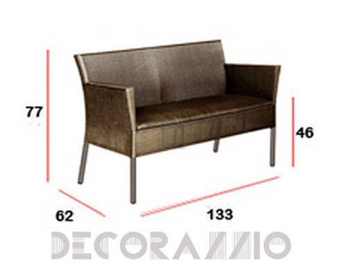 Диван Contral 557 81 oro antico - 557 81 oro antico