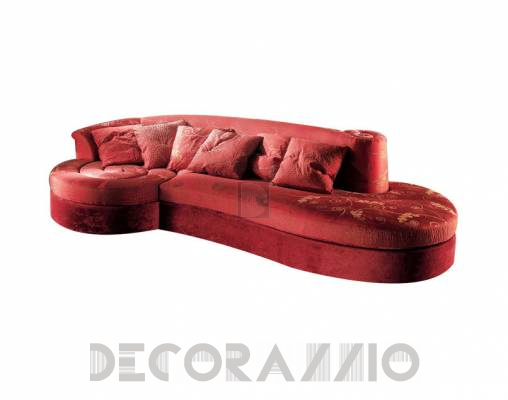 Кушетка Smiam Chiocciola - Chiocciola Dormeuse Esse cm. 315 compresi 6 cuscini schienale