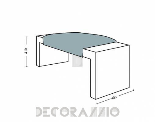 Банкетка Lineas Taller SBANQ140TAP - SBANQ140TAP