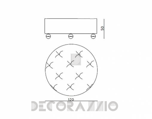 Пуф Carpanese 1006 - 1006