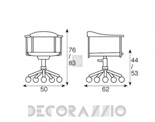 Кресло офисное Fasem P   40R - P   40R