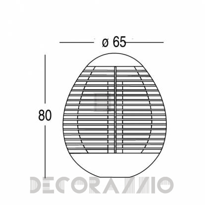 Светильник  настольный (Настольная лампа) Penta Tocco - 0405-04-20-BK