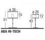 Светильник  настольный (Настольная лампа) Penta Aba Hi-tech - 9402-01