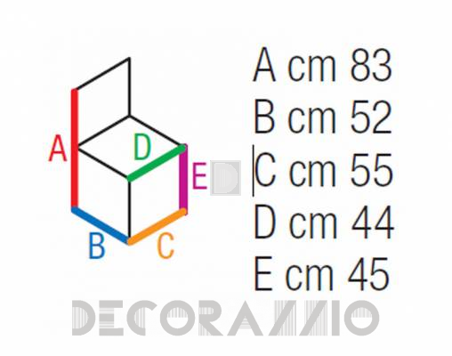 Кресло Contral 400 - 400 13 verde