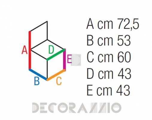 Кресло Contral 406 - 406 08 rosso