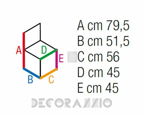 Кресло Contral 407 - 407 08 rosso