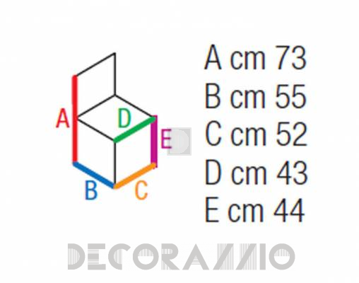 Кресло Contral 704 - 704 01 blu