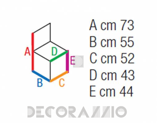 Кресло Contral 704 - 704 08 rosso