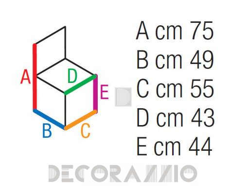 Кресло Contral 710 - 710 01 blu