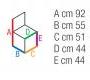 Кресло Contral 732 - 733 alu