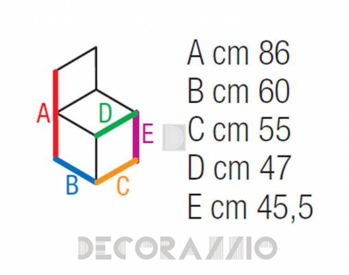 Кресло Contral 761 - 761 BL nero