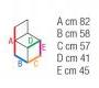 Кресло Contral 770 - 771 14 marrone